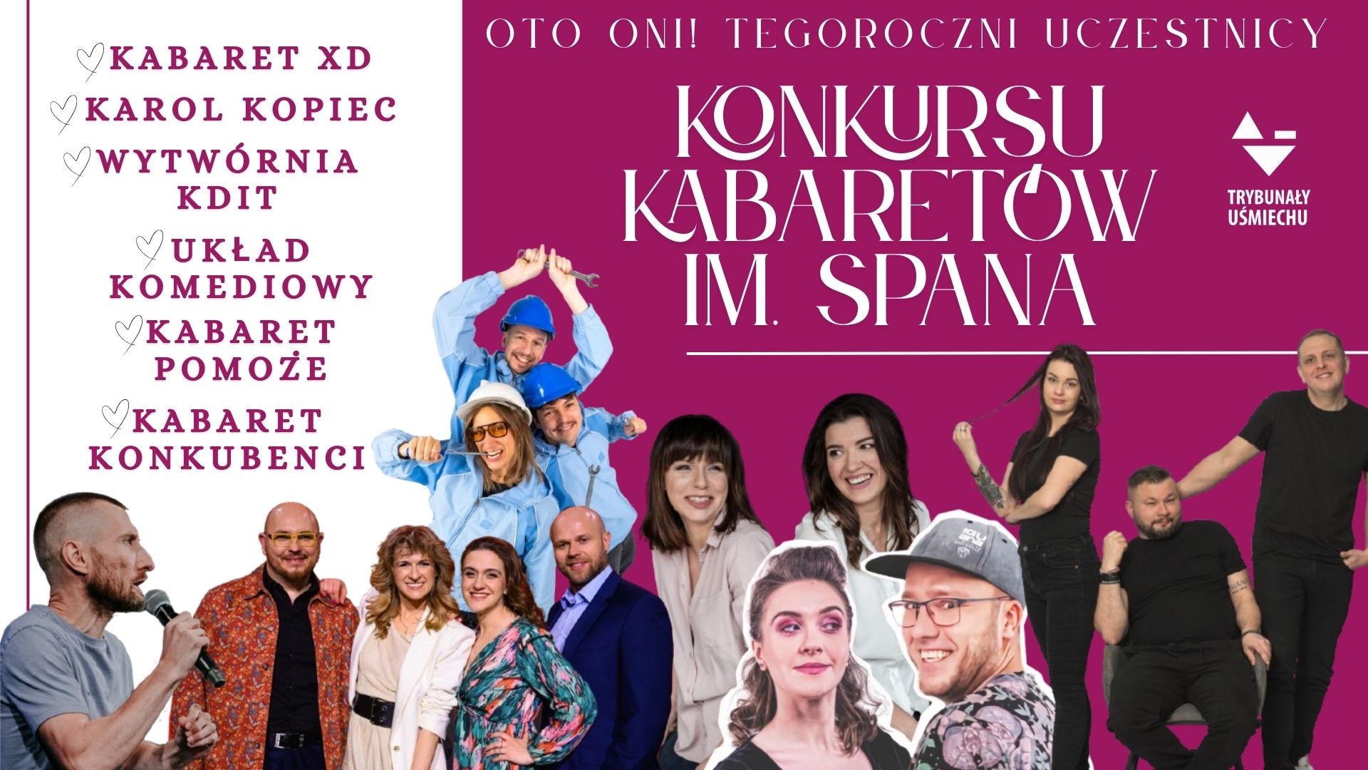 uczestnicy konkursu kabaretów